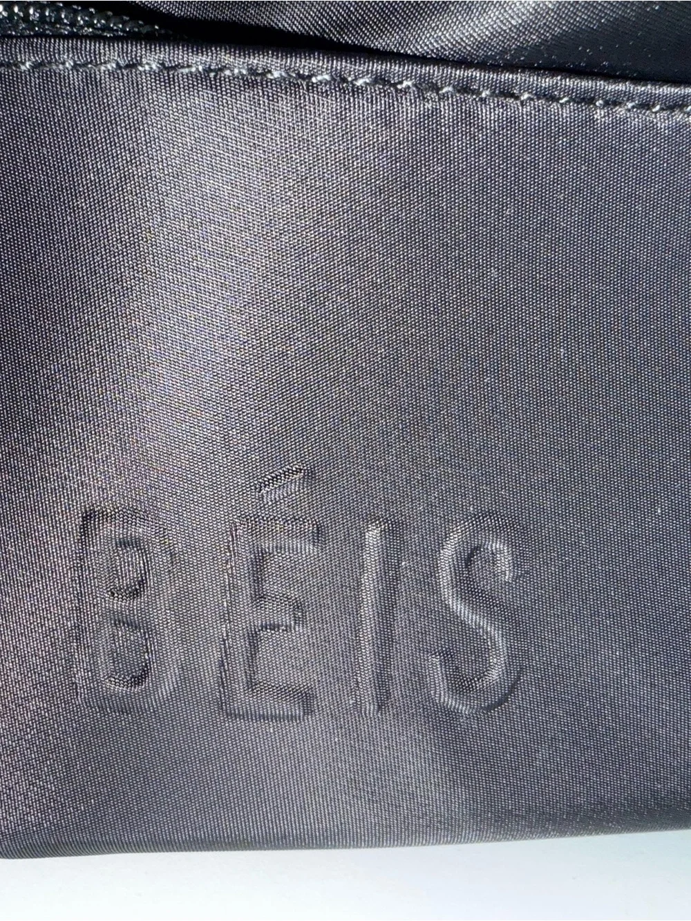 BEIS Black Weekender Tote Bag